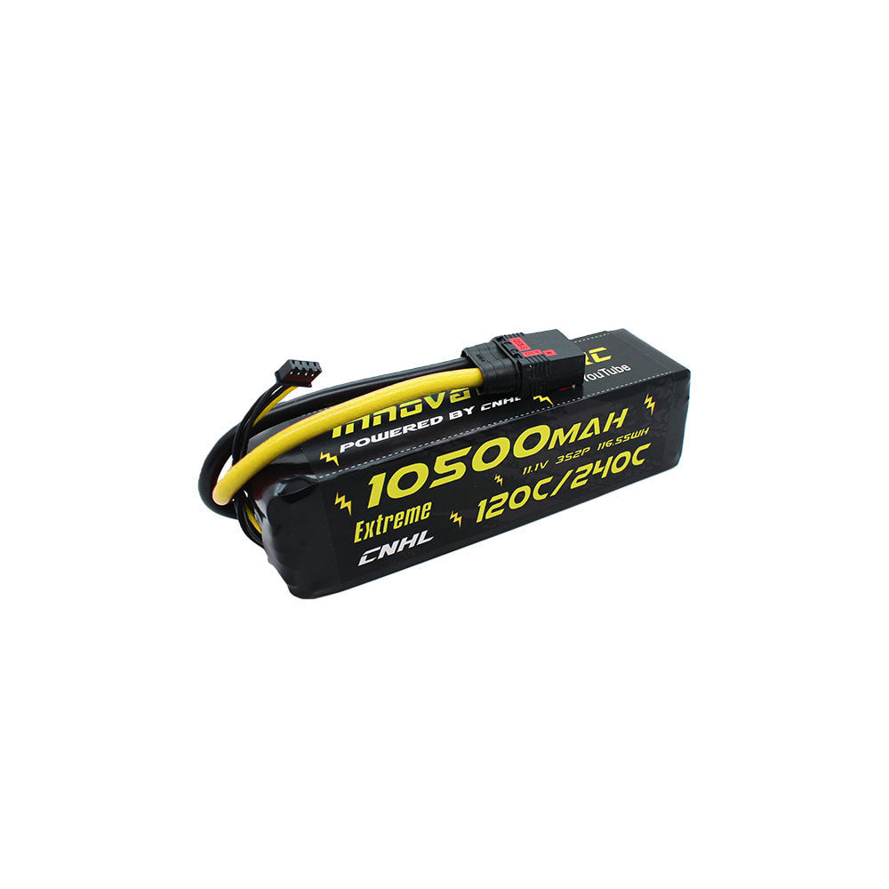 CNHL Innovation RC Extreme Series 120C 11.1V 3S 10500mAh Lipo Battery with QS8 Plug-3
