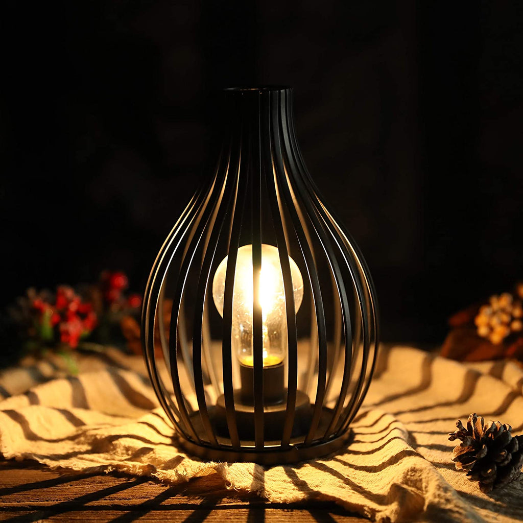 9.5''High Battery-Powered Table Lamp-2