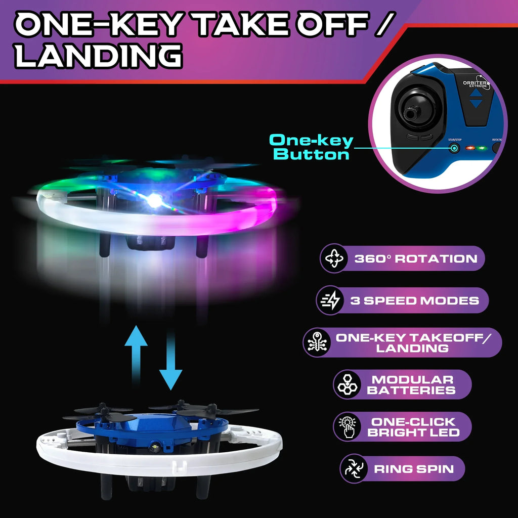 Force1 Obiter Extreme RC Aerial Drone with 360 Spins-2