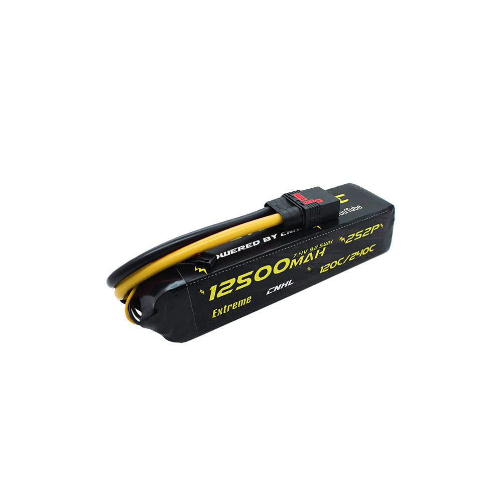 CNHL Innovation RC Extreme Series 12500mAh 7.4V 2S 120C Lipo Battery with QS8 Plug-3