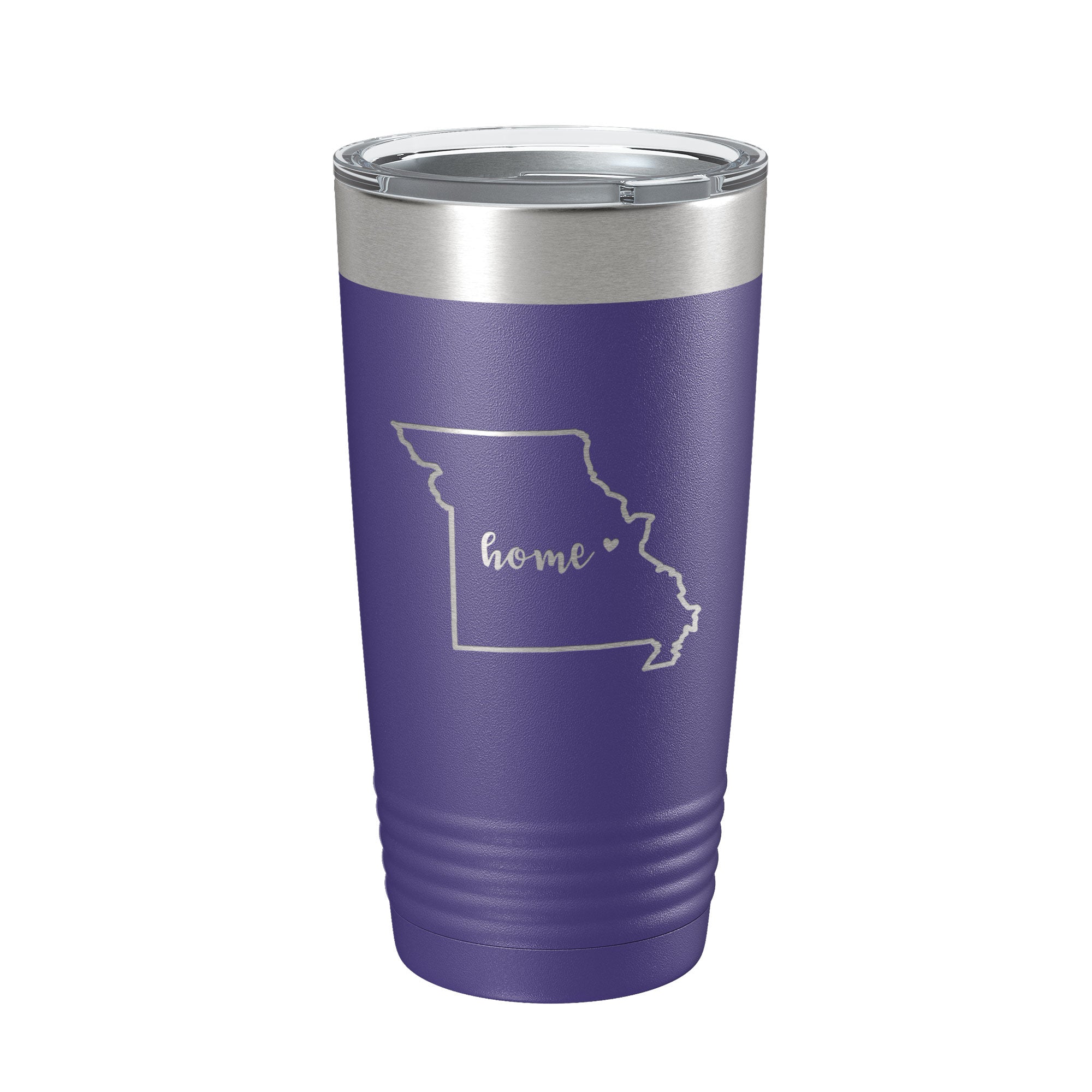Missouri Tumbler Home State Travel Mug Insulated Laser Engraved Map Coffee Cup 20 oz-15