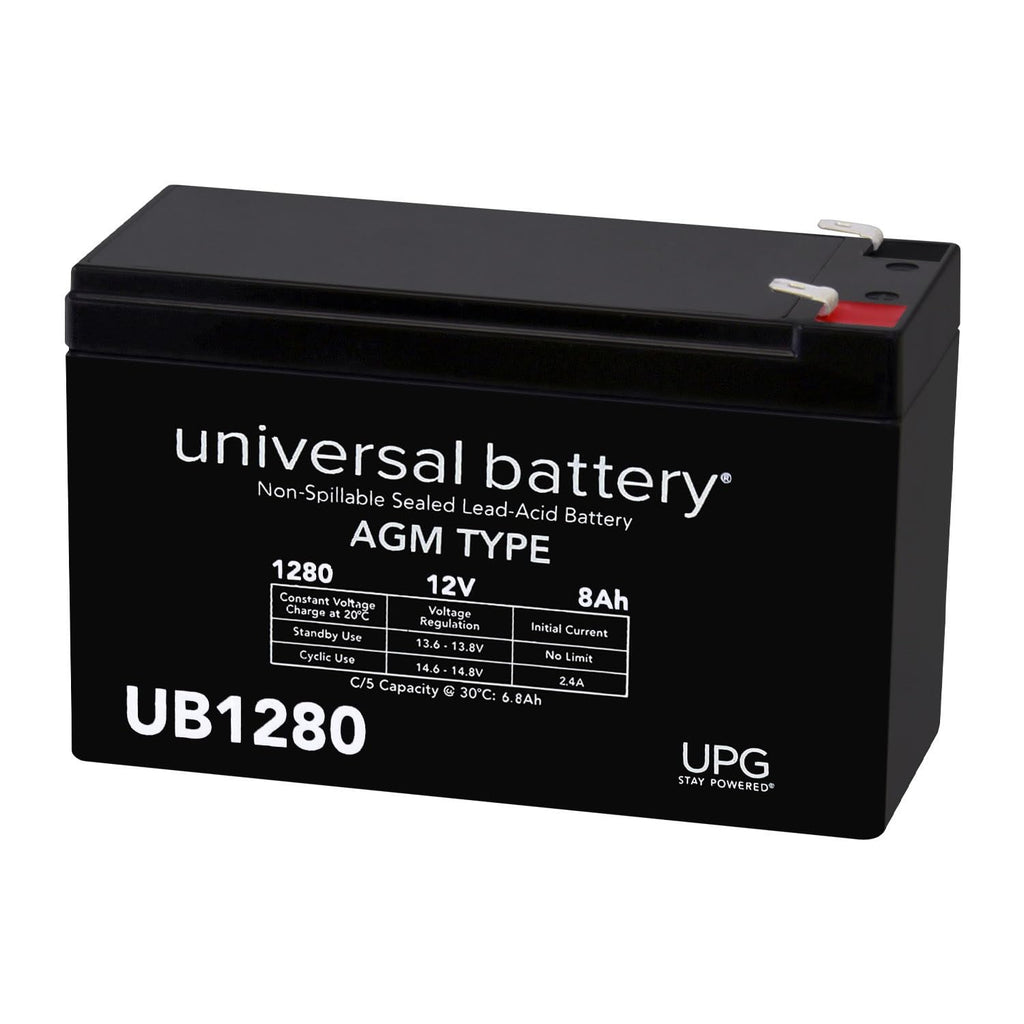 UB1280 12V 8AH SLA Battery Replacement for APC UPS - RBC12 Battery