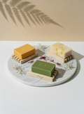 Turmeric, Neem and Saffron Soaps with Soap Dish-0
