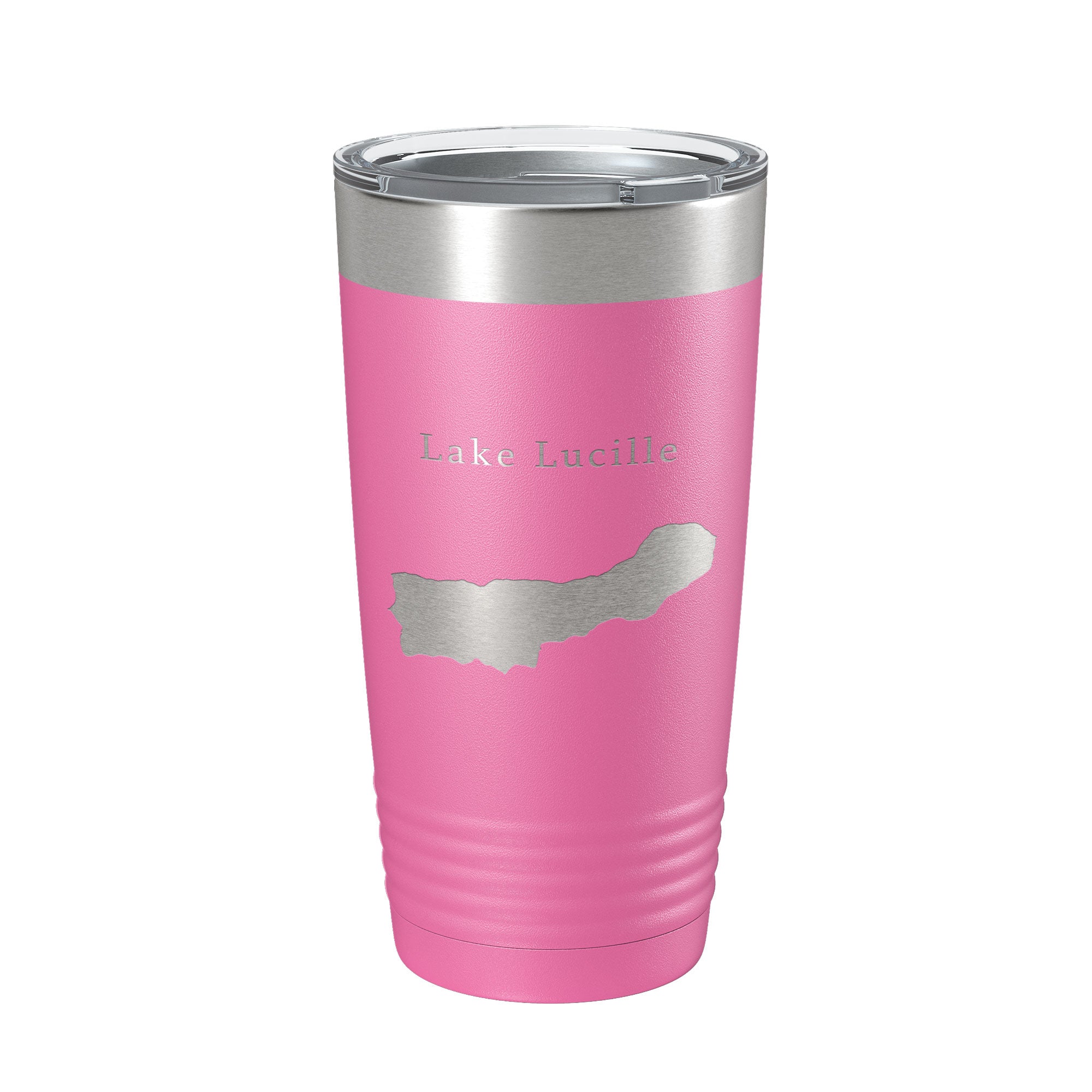 Lake Lucille Map Tumbler Travel Mug Insulated Laser Engraved Coffee Cup Alaska 20 oz-11