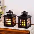 8'' High Decorative Candle Lantern Metal Candle Holder-0