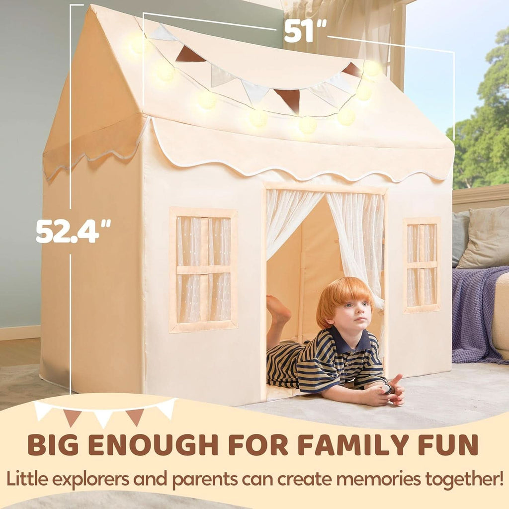 Indoor Outdoor Playroom Tent Size 51x35x52 InchesTall-2