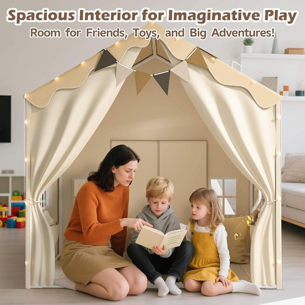 Kids Play Tent Oversized 53By40By51 Inches Dual Doors-3