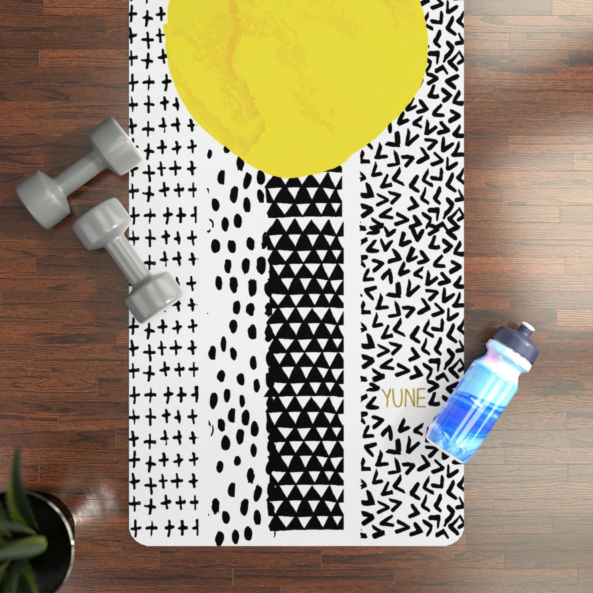 Natural Rubber Yoga Mat – 3mm Eco-Friendly, Non-Slip Mat for Hot Yoga, Pilates & Daily Practice | Jagger | Yune Yoga-3
