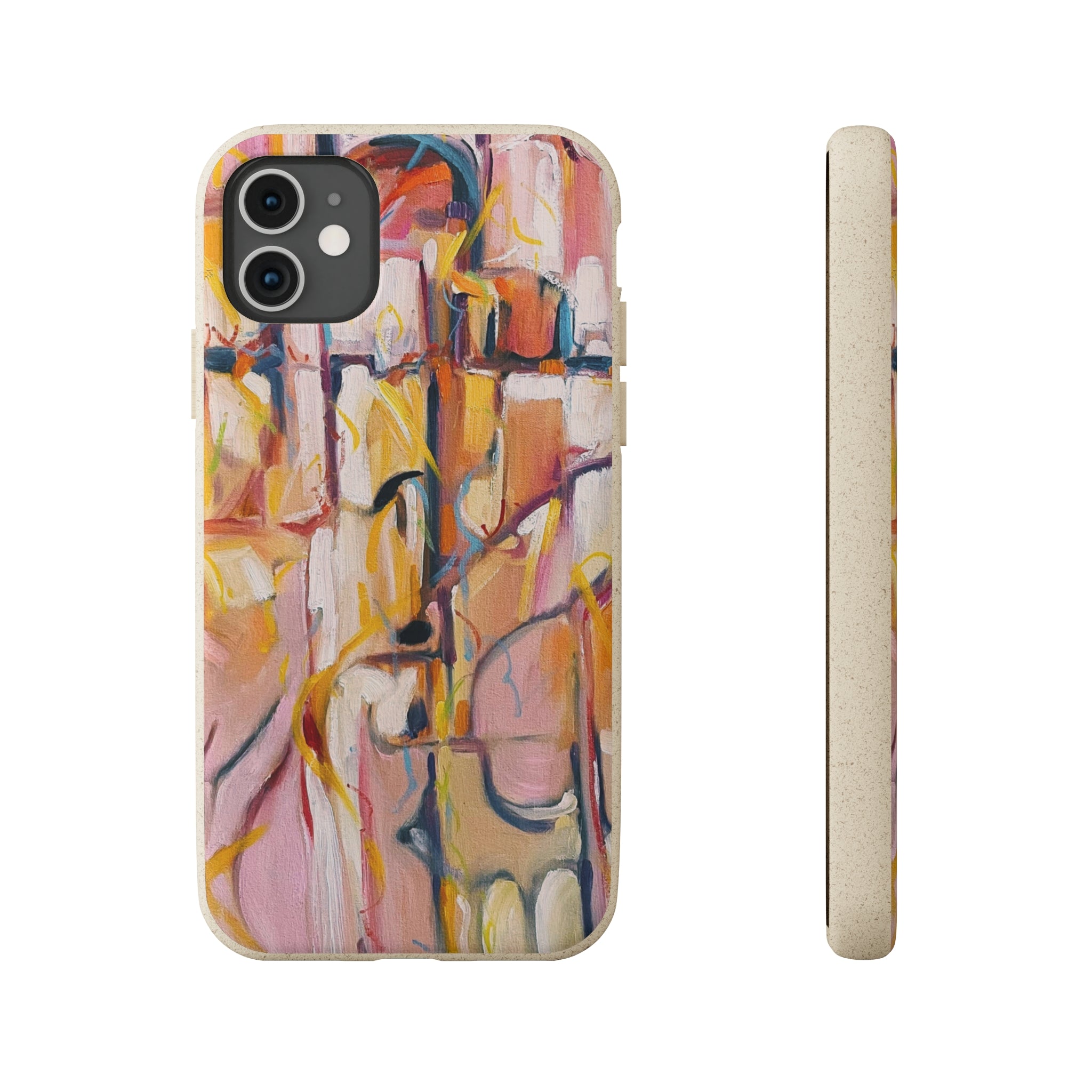 Biodegradable Phone Case with 'Abstract Pueblo' Original Artwork by Barbara Cleary-20
