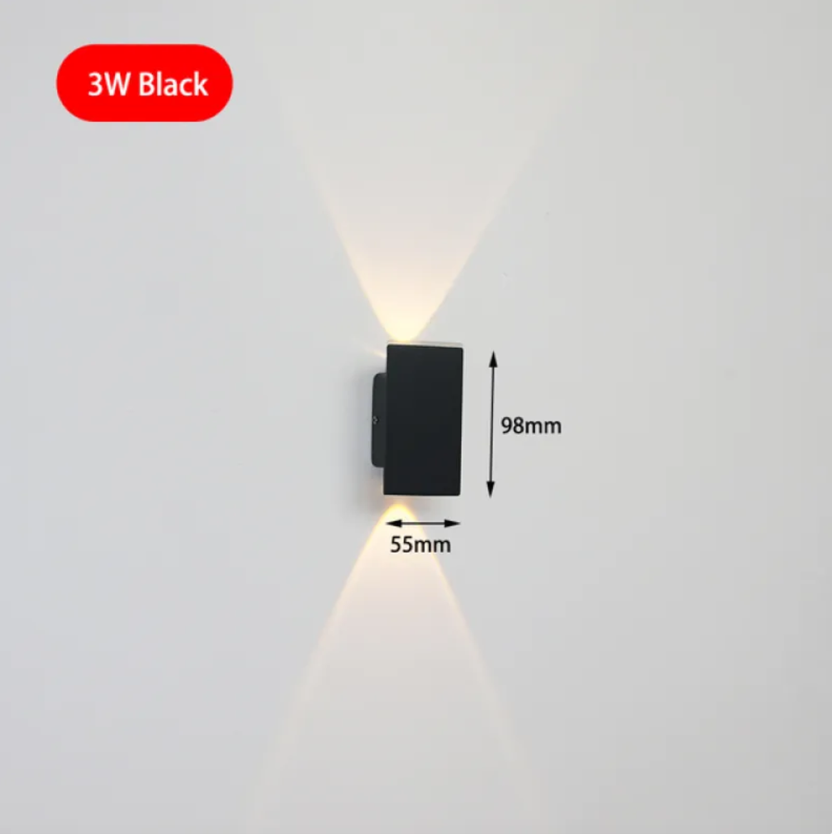 Modern 6W LED Indoor Wall Lamp for Bedroom and Living Room