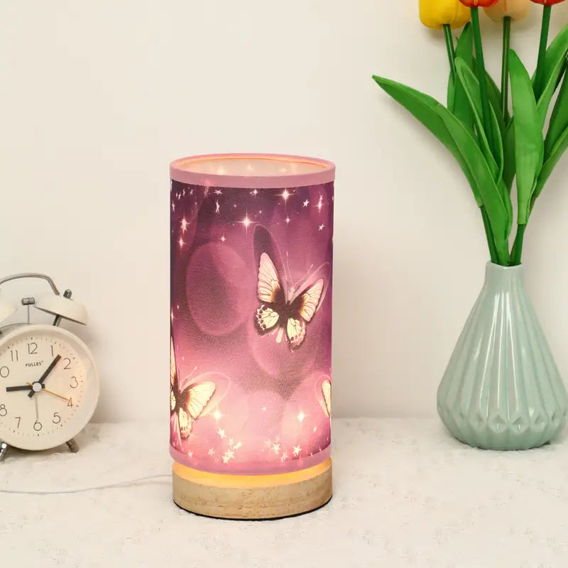 Gorgeous Purple Butterfly Table Lamp for Your Room