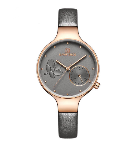 Multifunctional Quartz Leather Strap Watch
