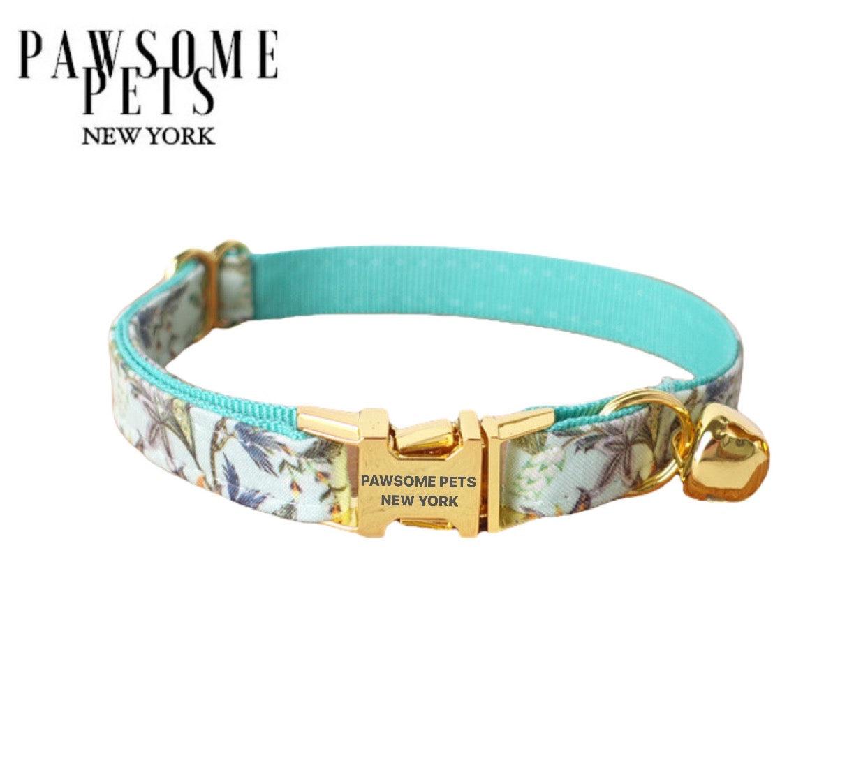 SMALL SIZE DOG & CAT COLLAR - ICE SNOW GREEN-0