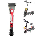 INXING Scooter Stand Kick Stand Parking Stand Feet Support Holder Replacement Part Compatible V5 V7 11inch Electric Scooter (Red)