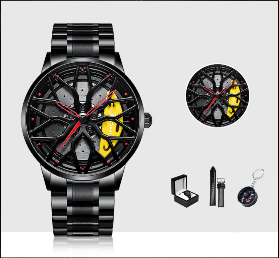 Skeleton Forged Caliper AMG488 Men's Watch