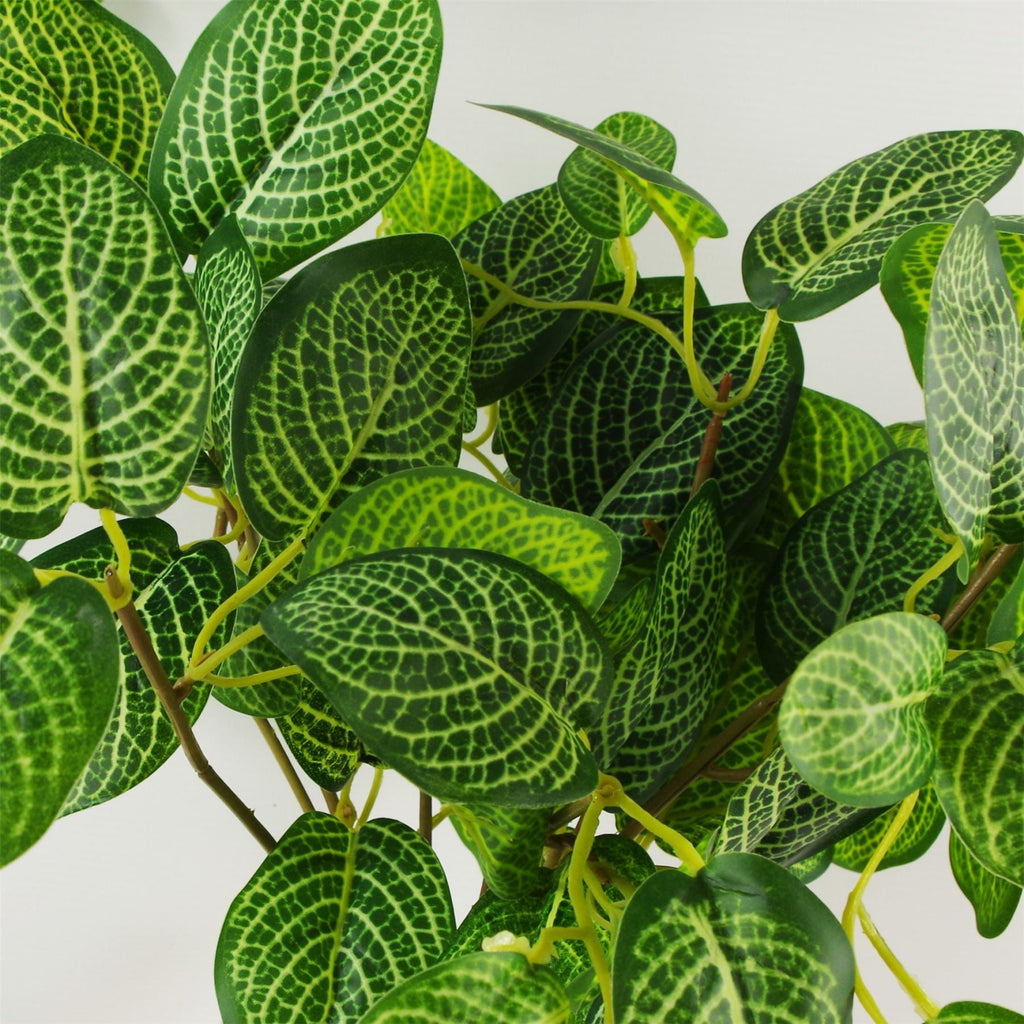 Large Artificial Foliage Plant Pot Plastic weighted pot 40cm Artificial Pothos Botanik