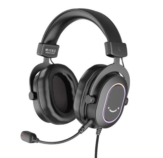Fifine RGB Gaming Headset with Mic – 7.1 Surround Sound