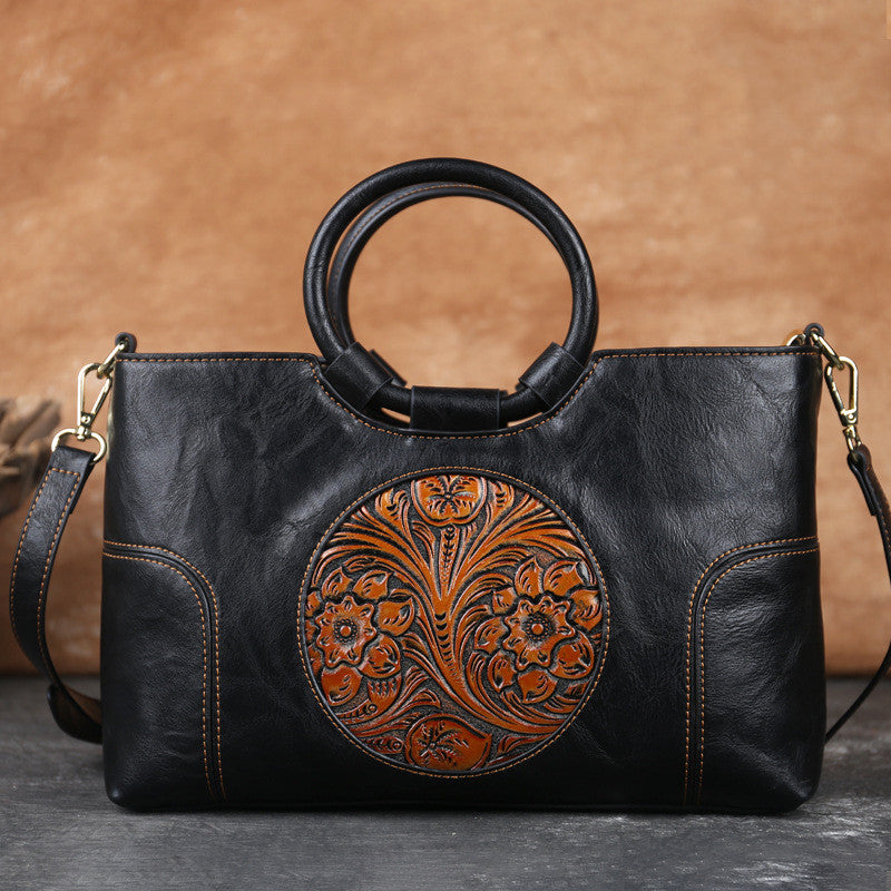 Slant Crossbody Handbag with One Shoulder Strap