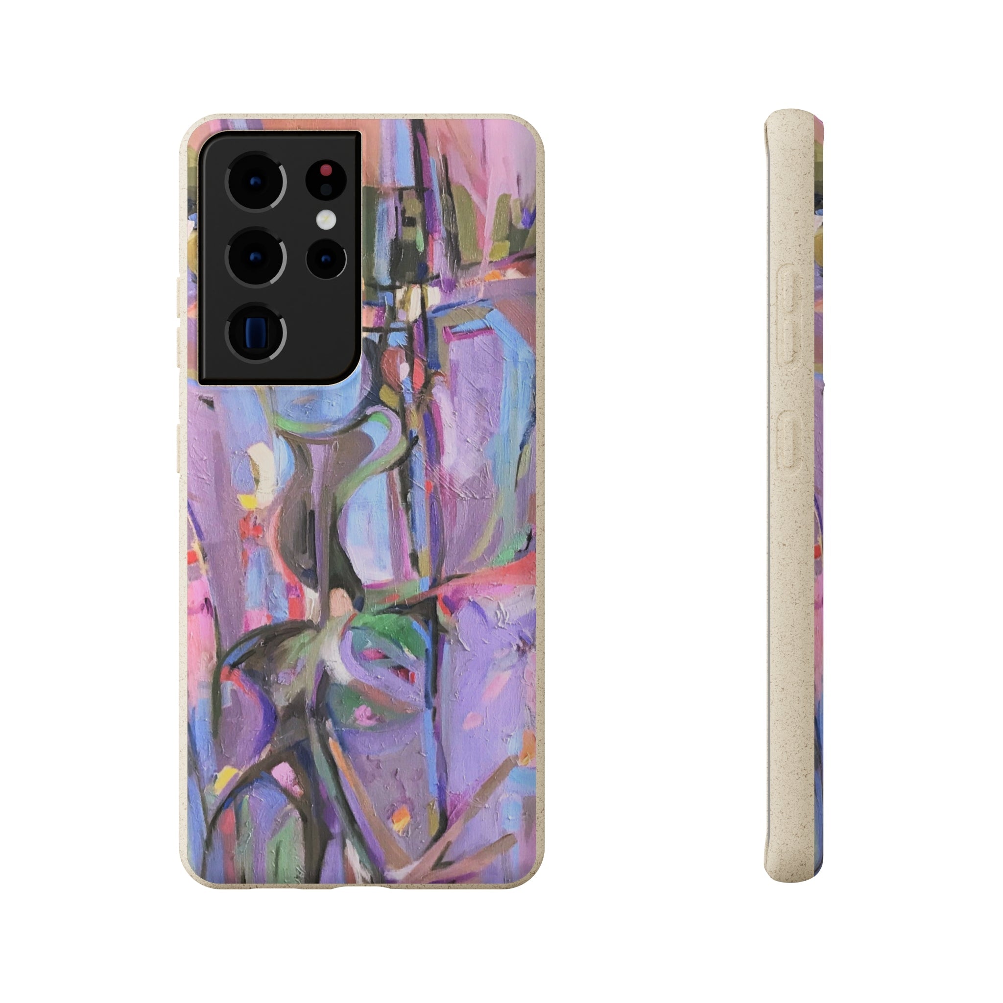Biodegradable Phone Case with 'Passages' Abstract Original Artwork by Barbara Cleary-44