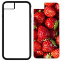 INNOSUB 5X Sublimation Blank Cases Compatible with Apple iPhone 6/7/8/SE (2nd Gen)-Rubber-Black-Blank Dye Cases and Inserts for Dye Sublimation/Phone Cover/Blank Printable Cases Made USA