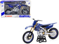Yamaha YZ450F Dirt Bike Motorcycle Blue and Black 1/6 Diecast Model by New Ray-0