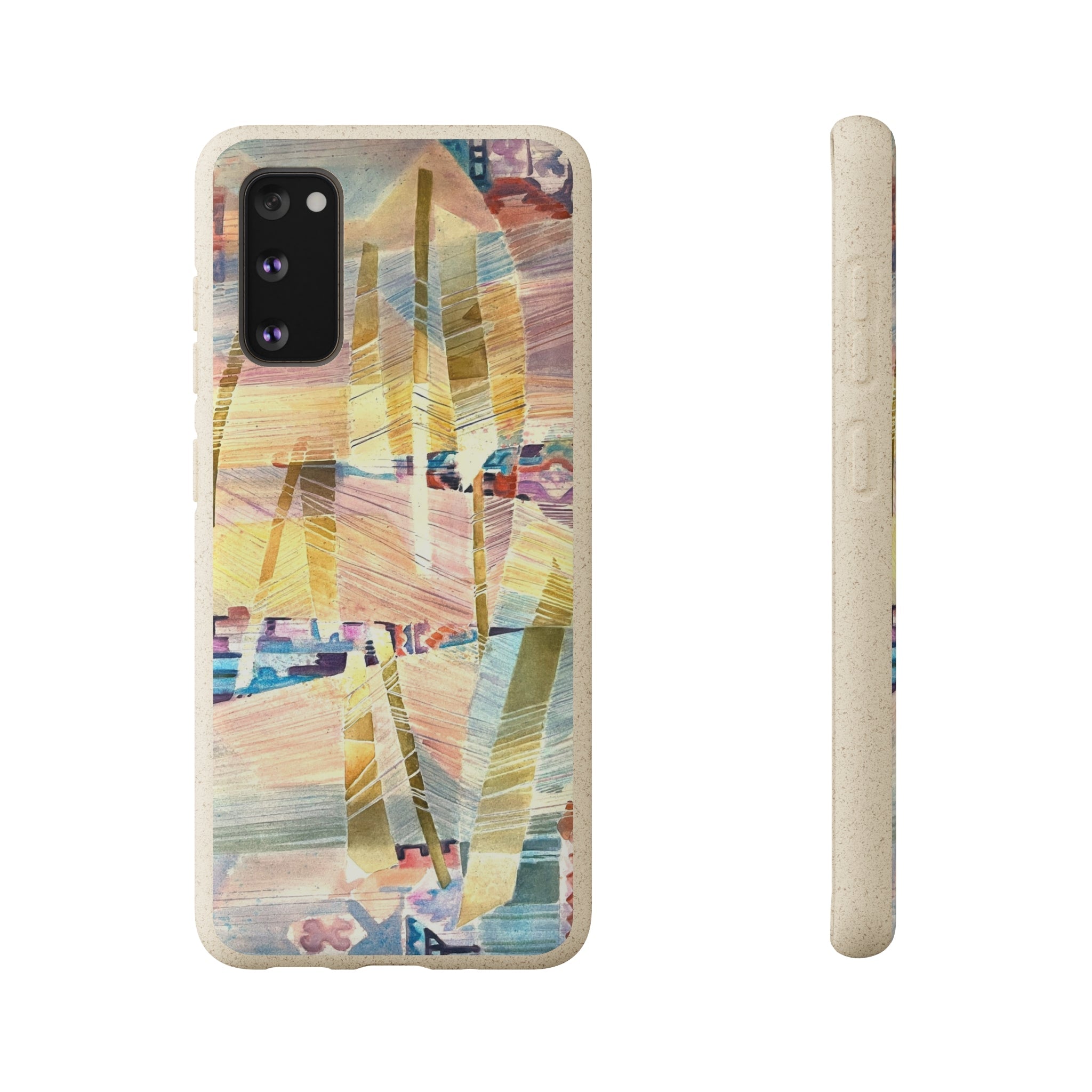Biodegradable Phone Case with 'Loom Series' Abstract Original Artwork by Barbara Cleary-45