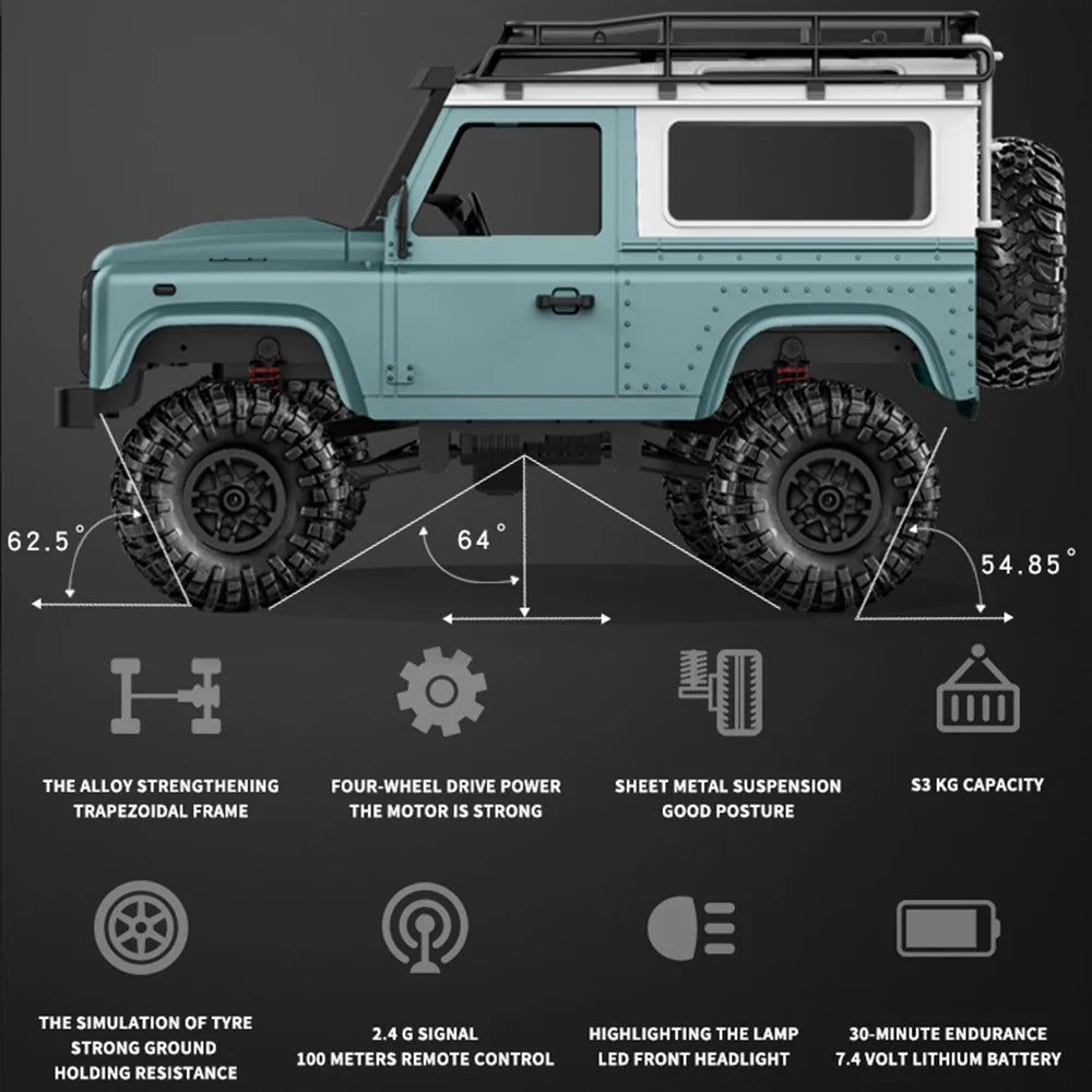 4WD RC Rock Crawler Truck