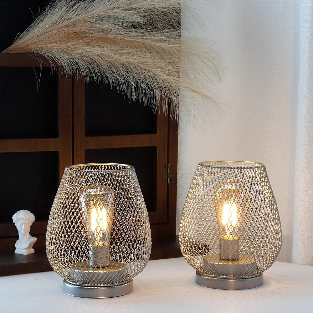6.7" Tall Battery Powered Outdoor Table Lamp-4