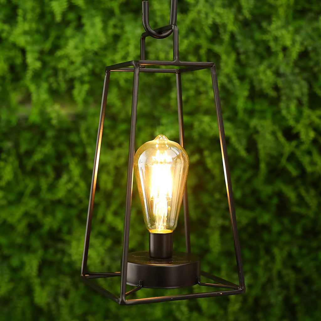 12''H Retro Style Geometric Table Lamp-0