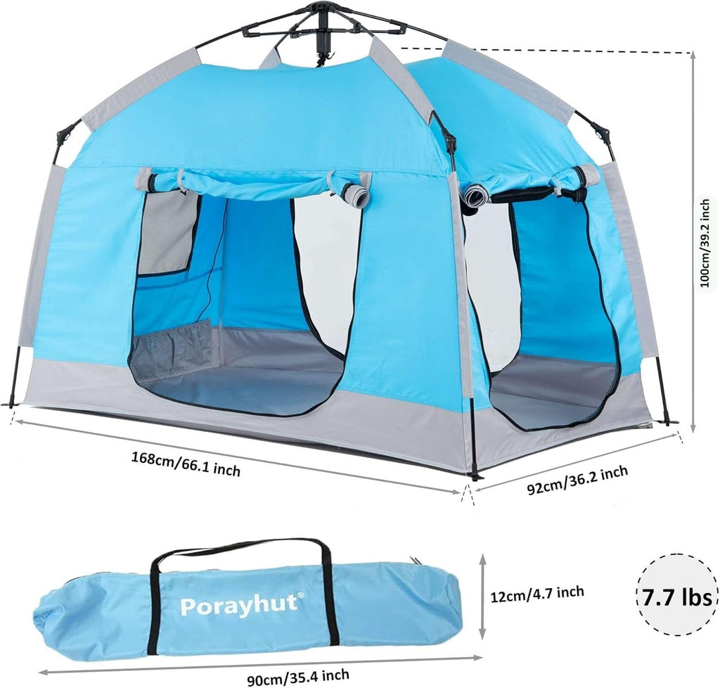 Tran sportable Kids Play Tent With Illuminated LED Features-1