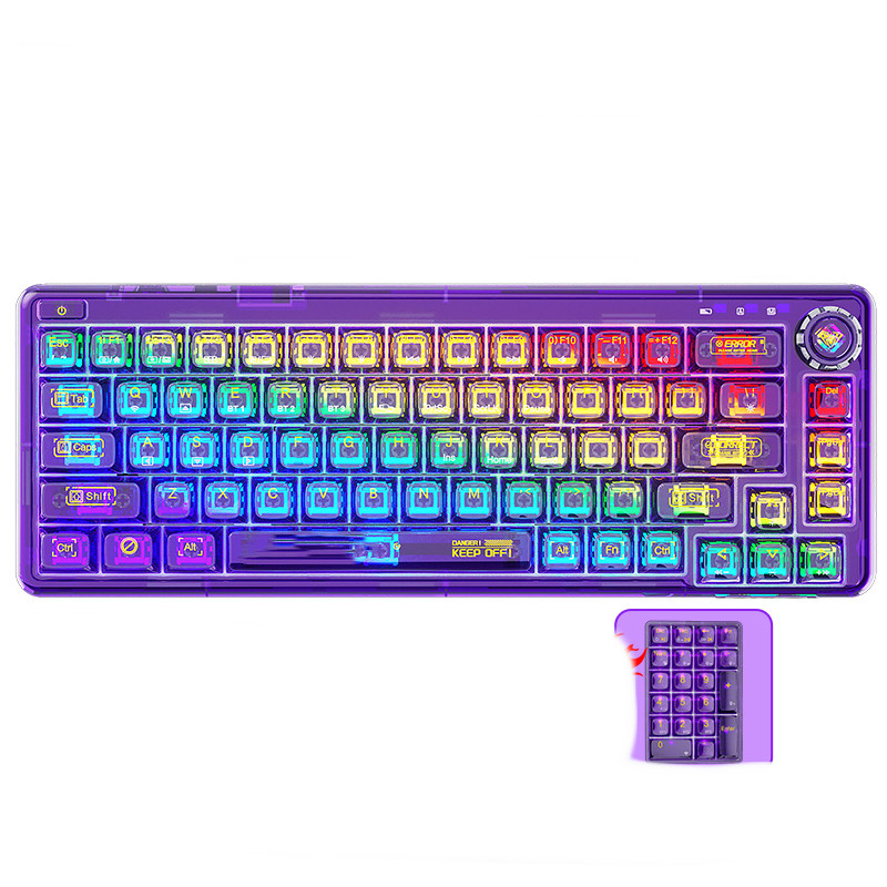 Hot-Swap Bluetooth Mechanical Keyboard