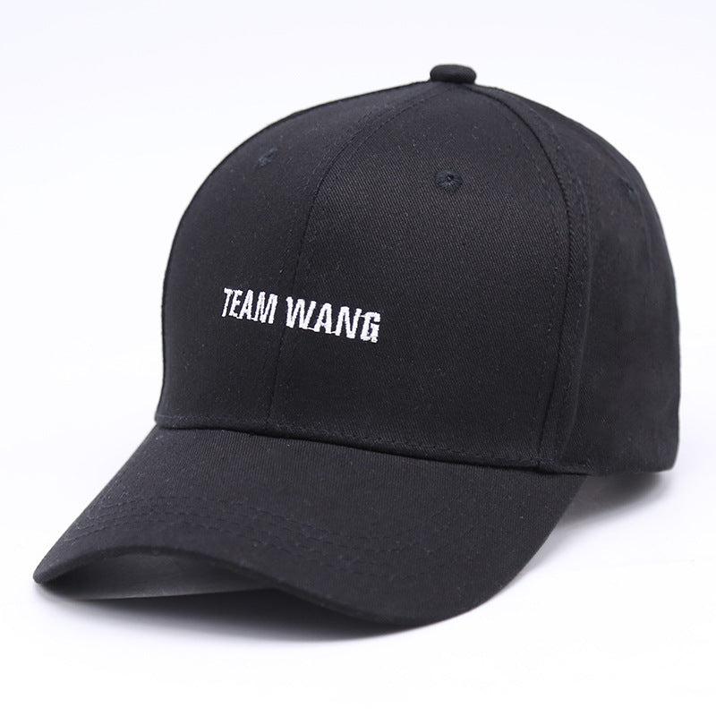 TEAM Hat, Baseball Cap, Embroidered Duckbill Cap