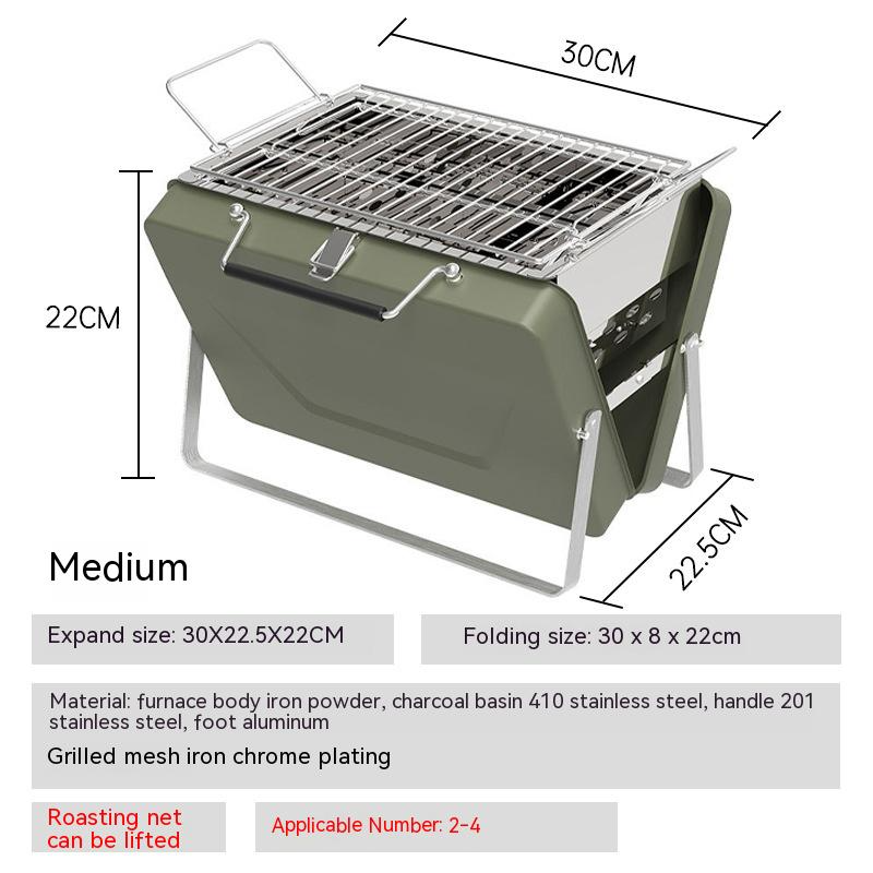 Portable Folding Grill Stove