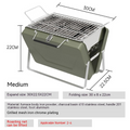 Portable Folding Grill Stove