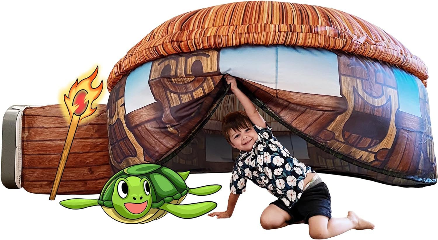 AirFort Inflatable Fort Tent 77 Inch Kids Play house