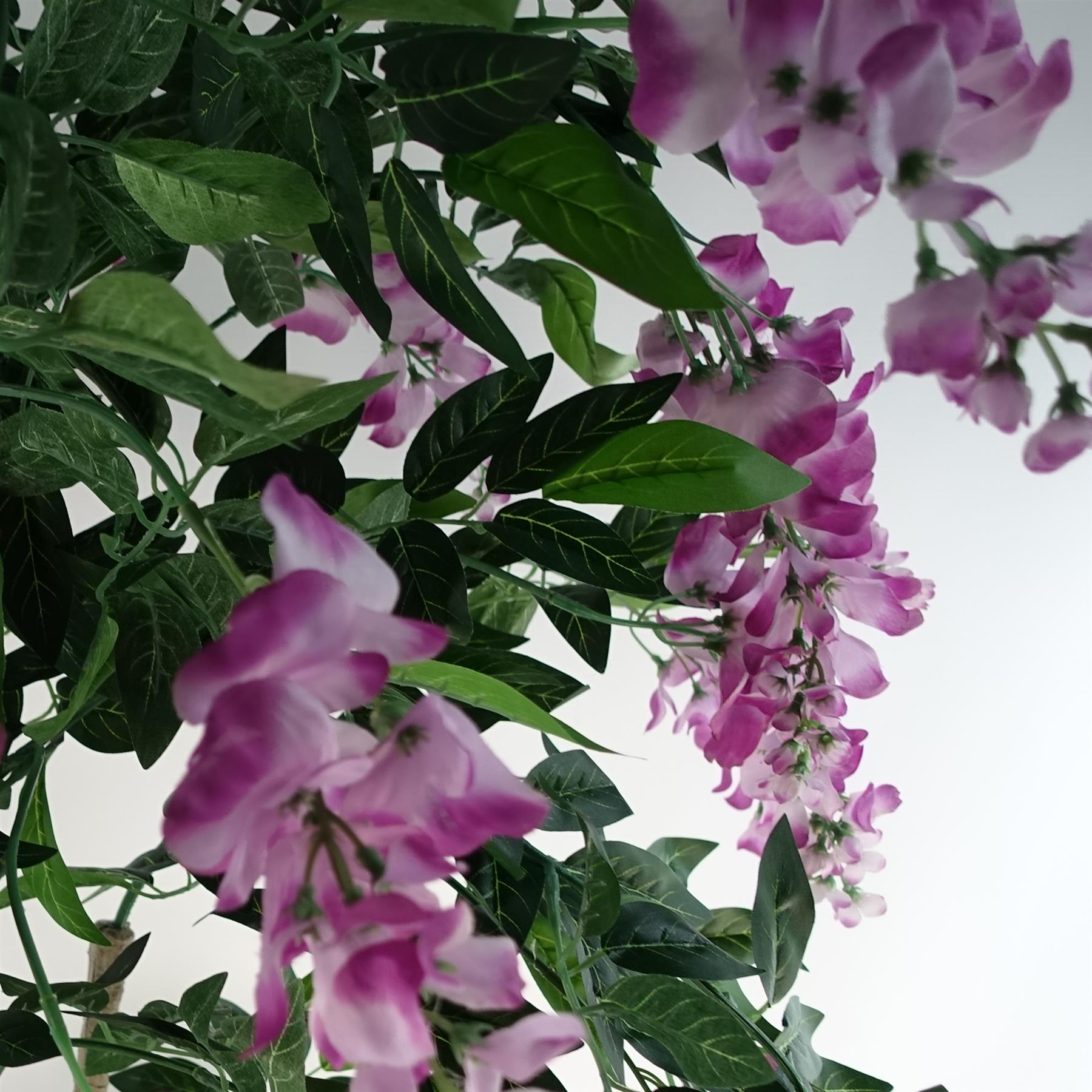 Artificial Wisteria Tree 150cm Artificial Purple Pink