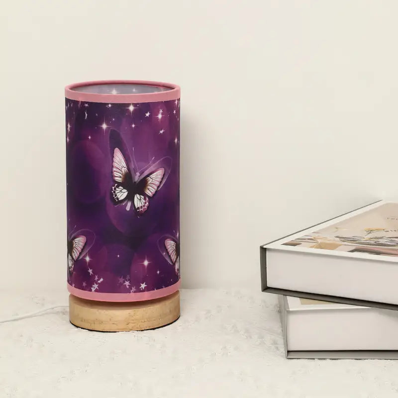 Gorgeous Purple Butterfly Table Lamp for Your Room
