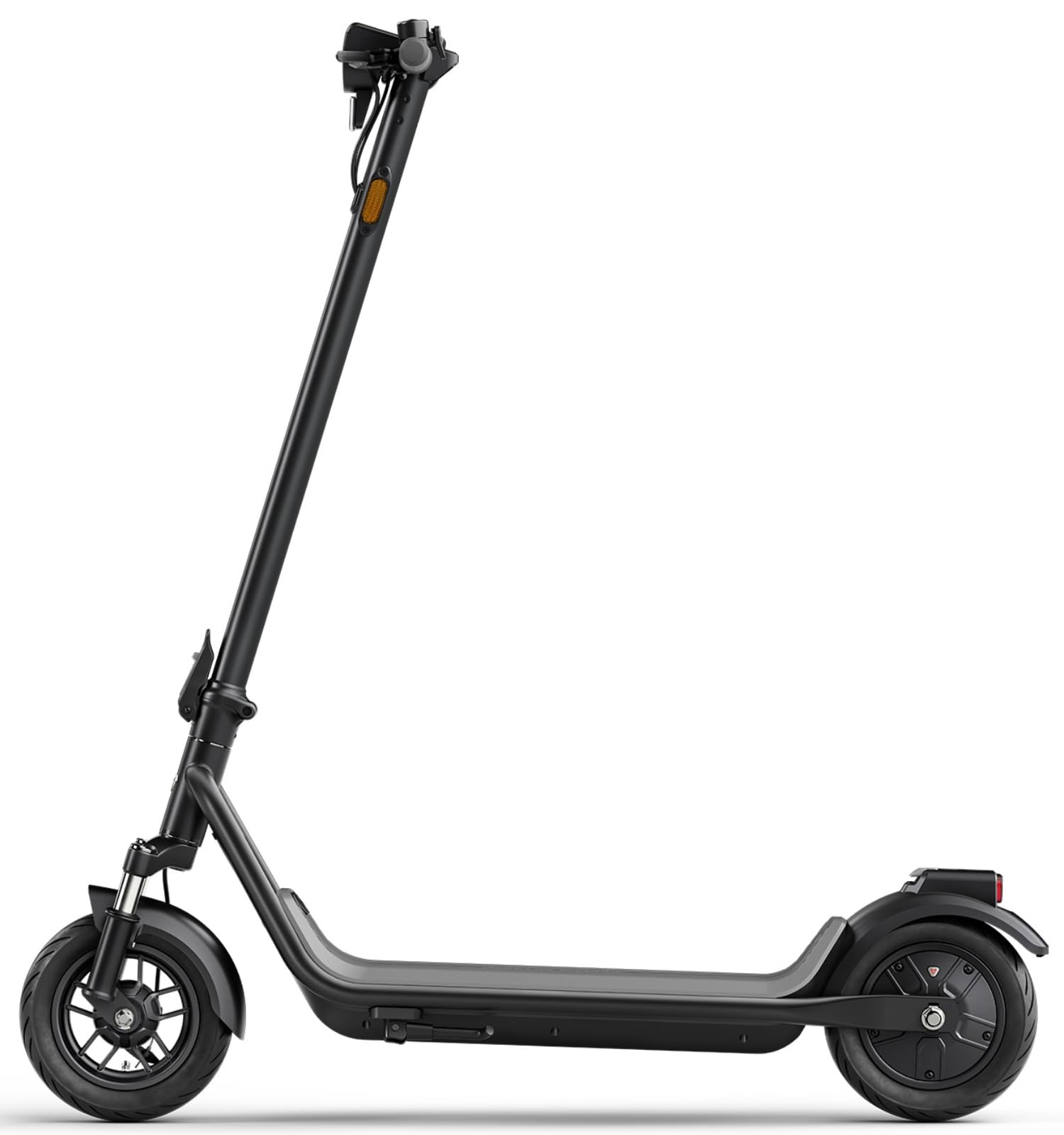 NIU Electric Scooter for Adults - Front Suspension 600W Max Power 18 Miles Range Max Speed 17.4MPH 9.5 Pneumatic Tires Dual Brakes Easy Folding Portable Commuting Escooter UL Certified