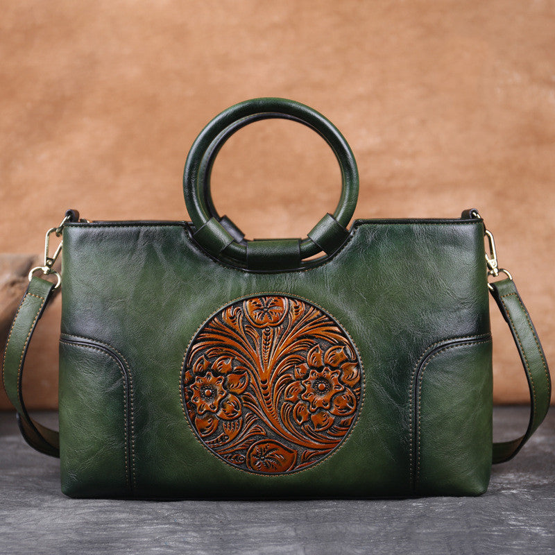 Slant Crossbody Handbag with One Shoulder Strap