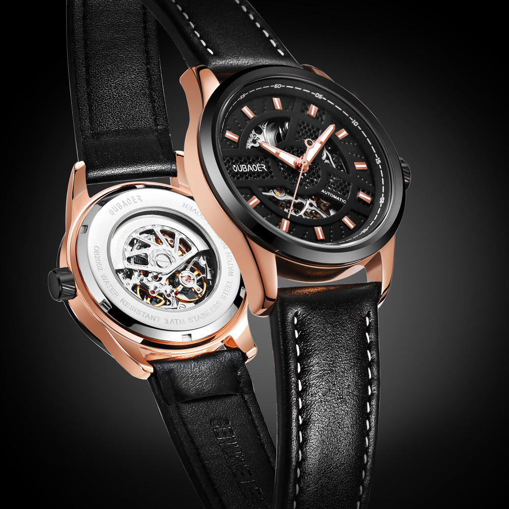 Mechanical Skeleton Men's Waterproof Watch