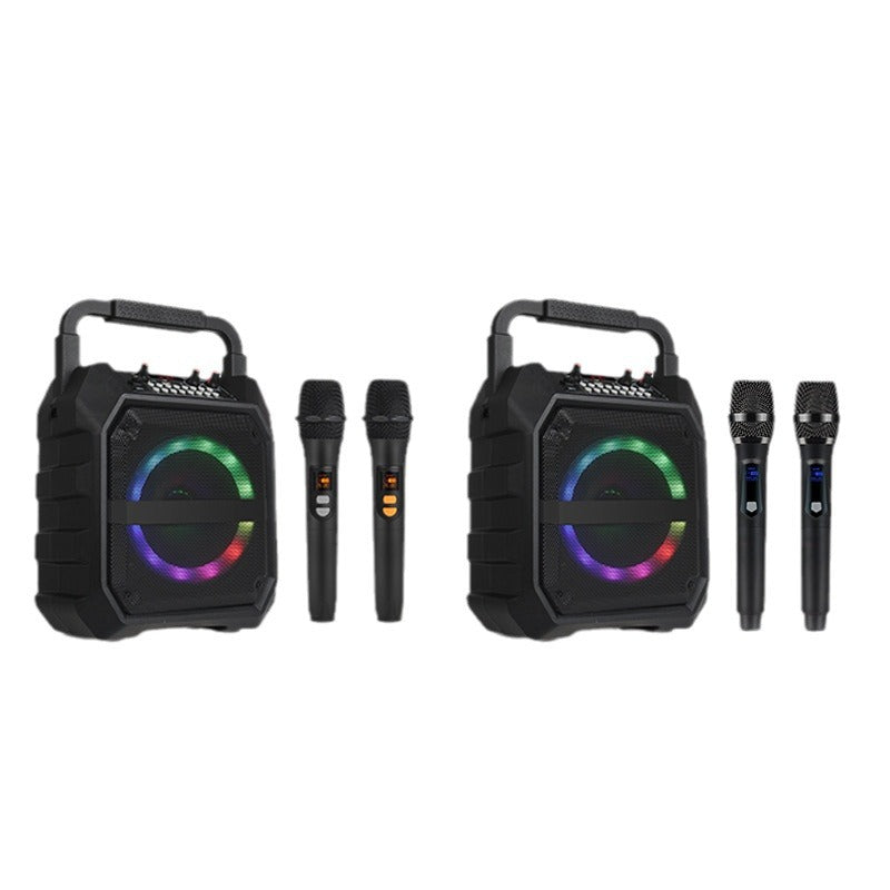 Portable Bluetooth Karaoke Microphone and Speaker System