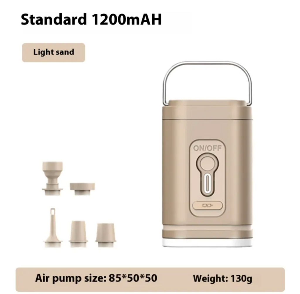 Portable Air Pump & LED Light