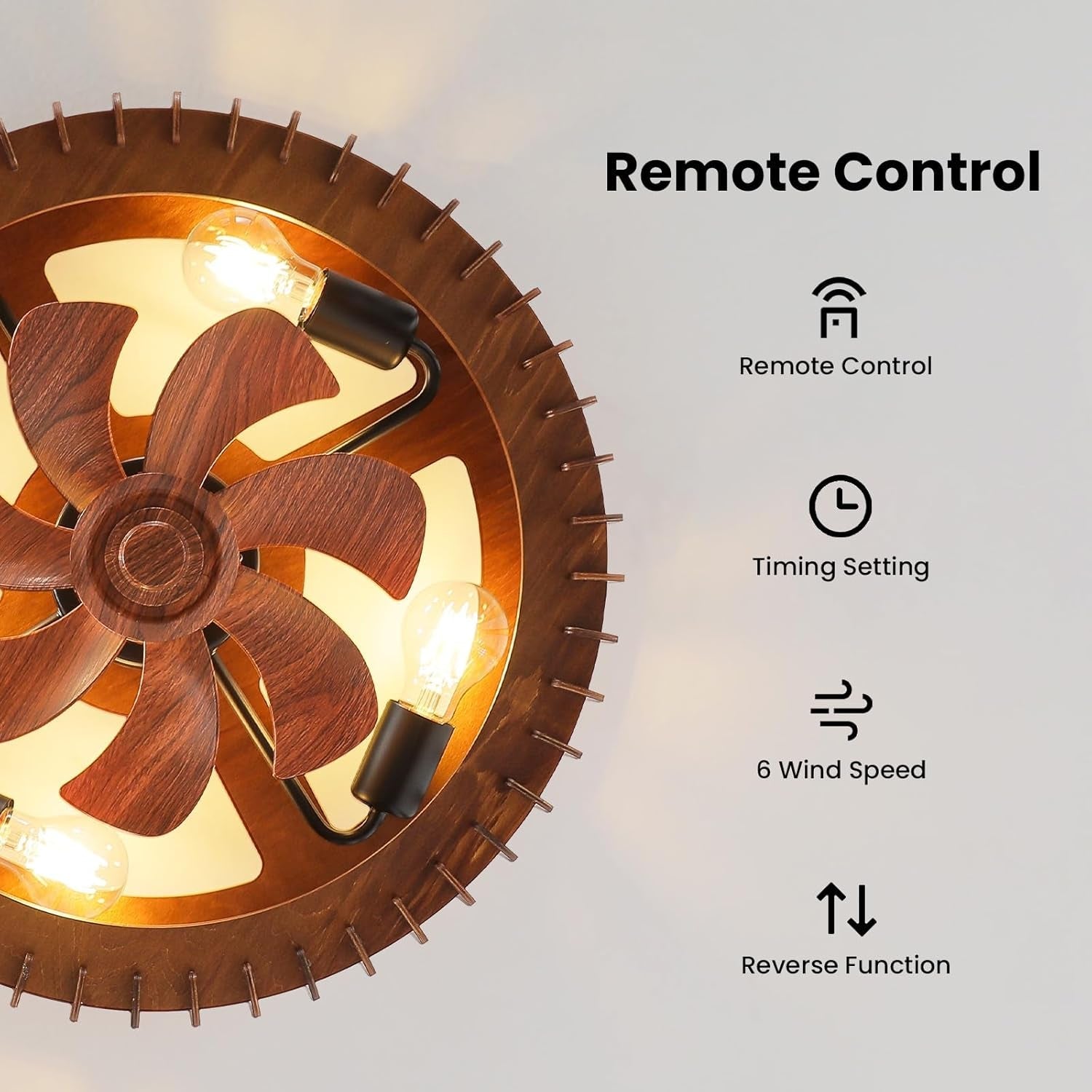 20 Inch Industrial Grade High Performance Ceiling Fan Light-3