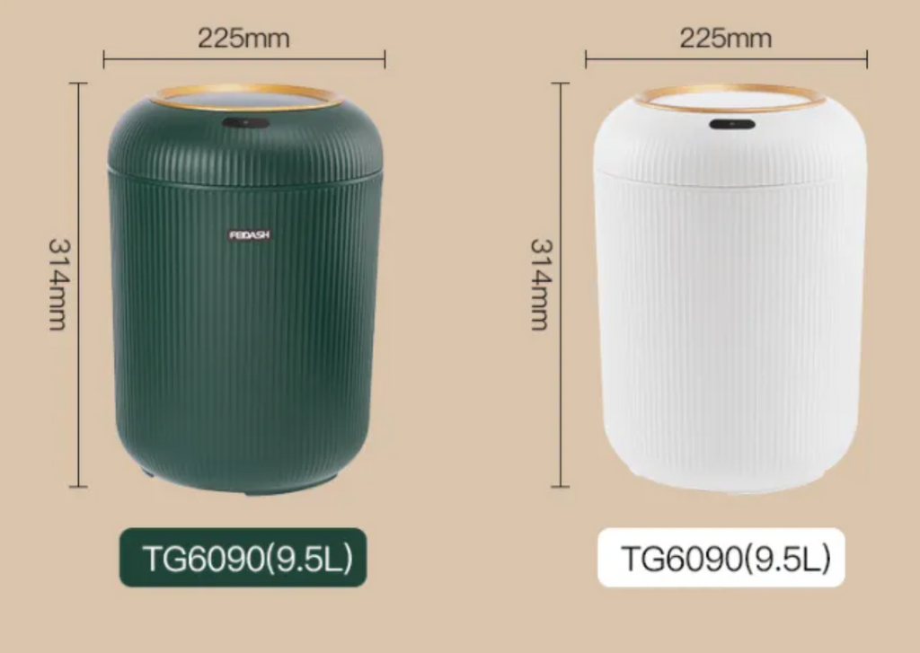 Smart Sensor Luxury Pedal Trash Can