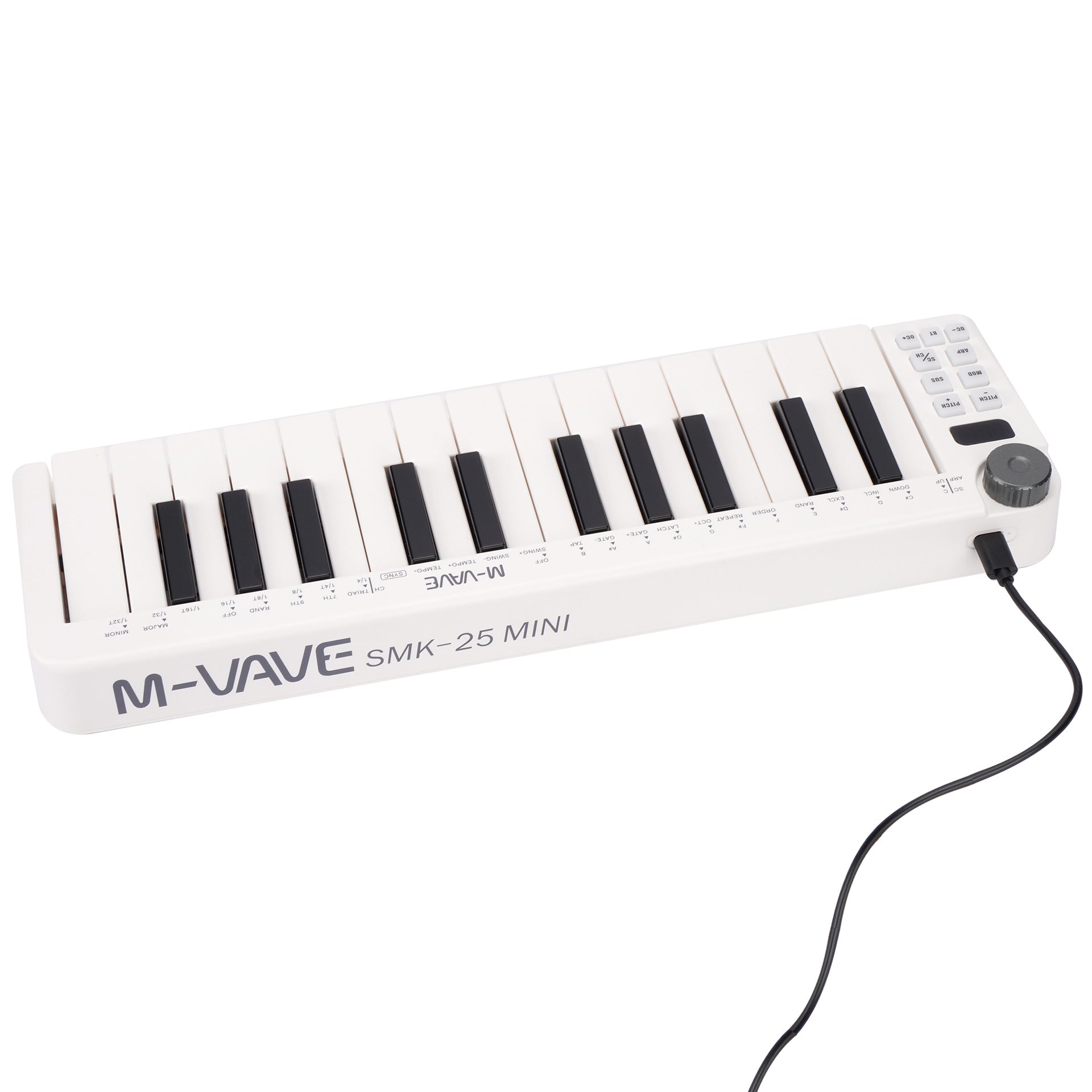 M-VAVE SMK-25mini Wireless 25-Key MIDI Keyboard