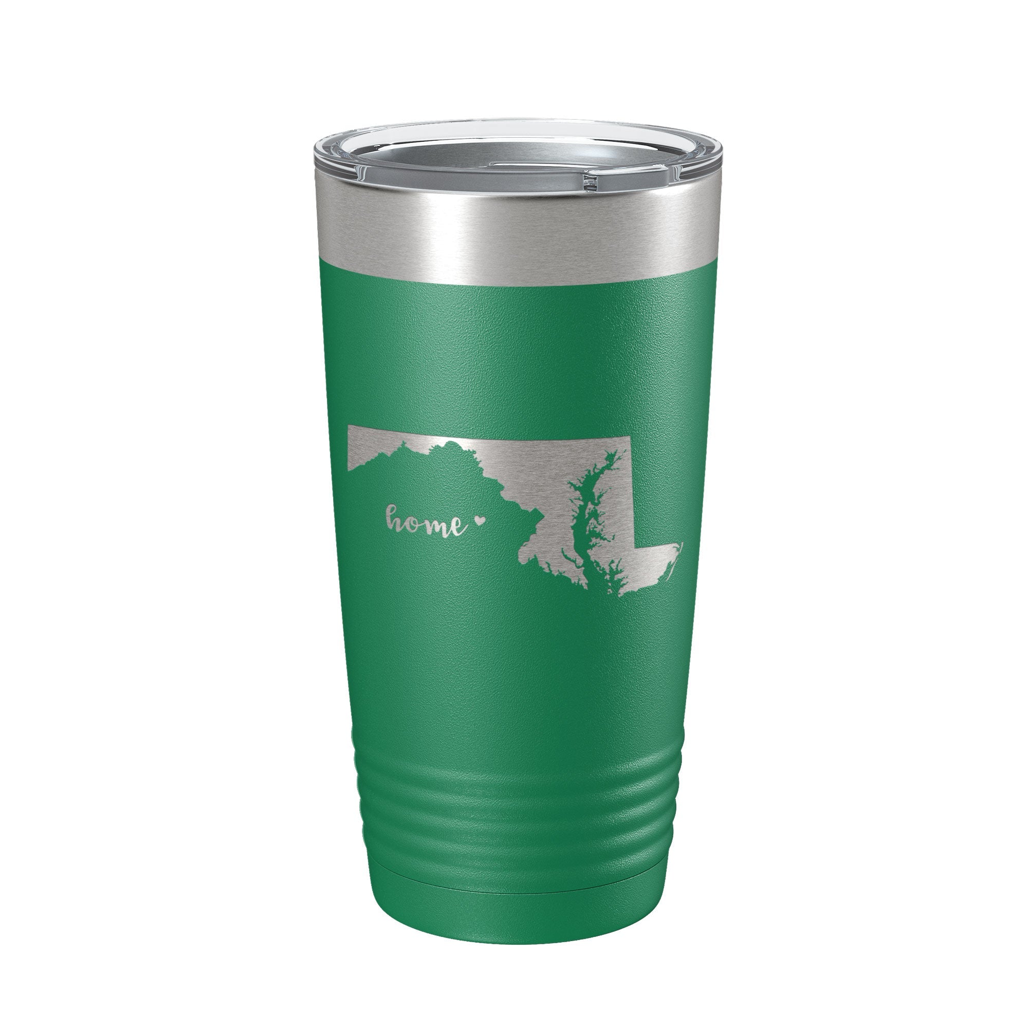 Maryland Tumbler Home State Travel Mug Insulated Laser Engraved Map Coffee Cup 20 oz-9