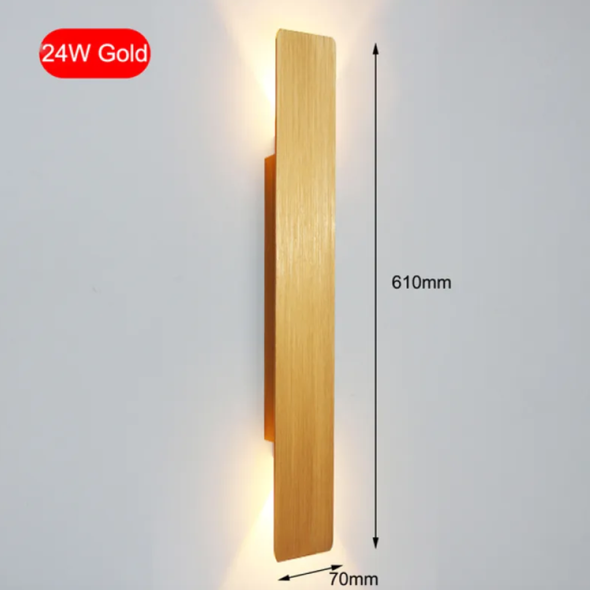Modern 6W LED Indoor Wall Lamp for Bedroom and Living Room