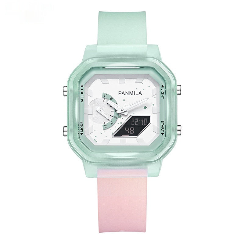 Luminous Multifunctional Student Silicone Watch