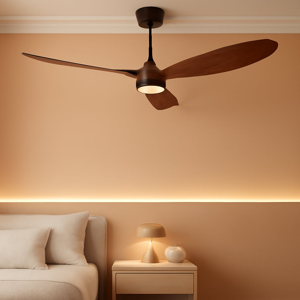 70-Inch DC Ceiling Fan With Remote LED-Illuminated-0