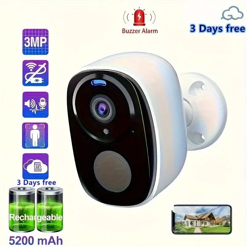 NNETM Outdoor Wireless Security Camera